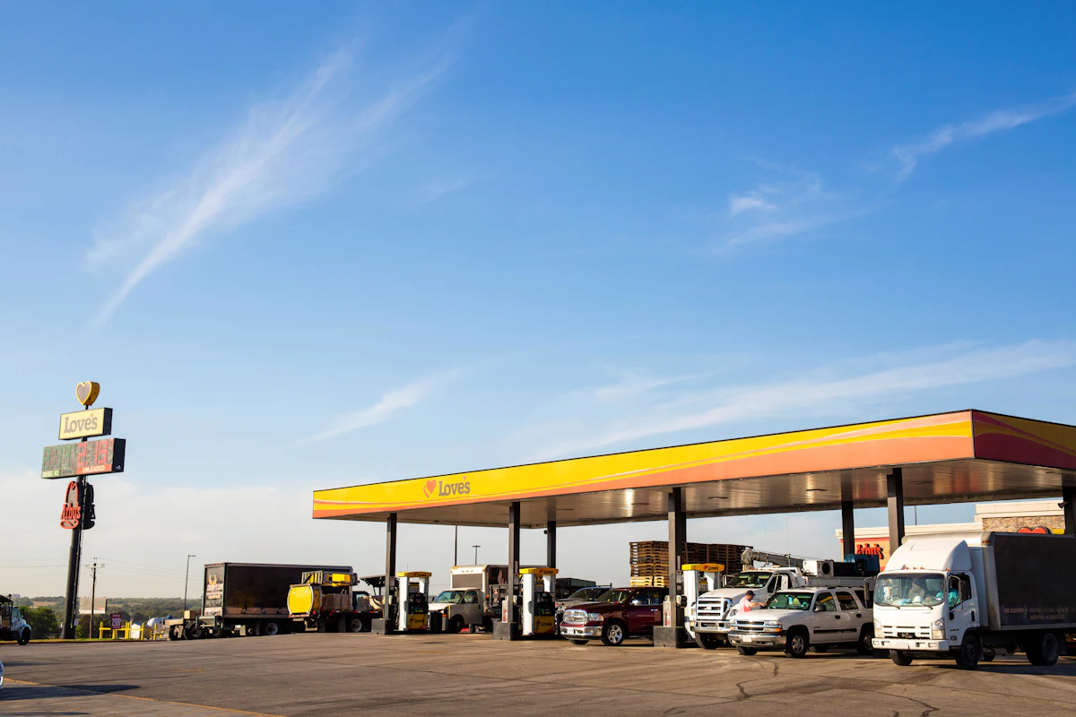 Combined, 2 new Love’s locations have 151 truck parking spaces