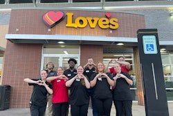 EZ GO location near Chickasha, Oklahoma, has been rebranded as a Love's Travel Stop