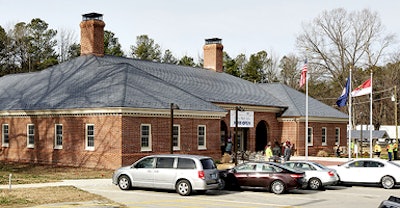 Ladysmith rest area in Virginia