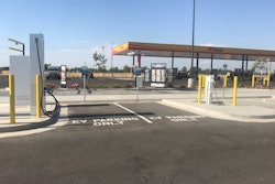 Love's electric vehicle charging station