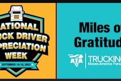 National Truck Driver Appreciation Week logo