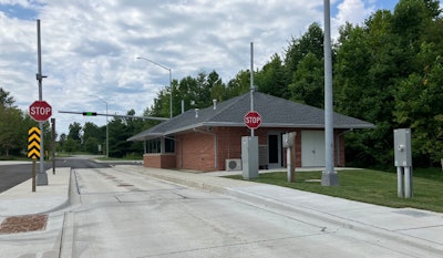 New US 1 scale house in Darlington, Maryland