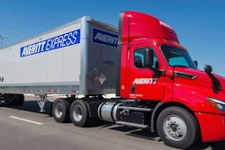 Averitt Express tractor-trailer on the highway
