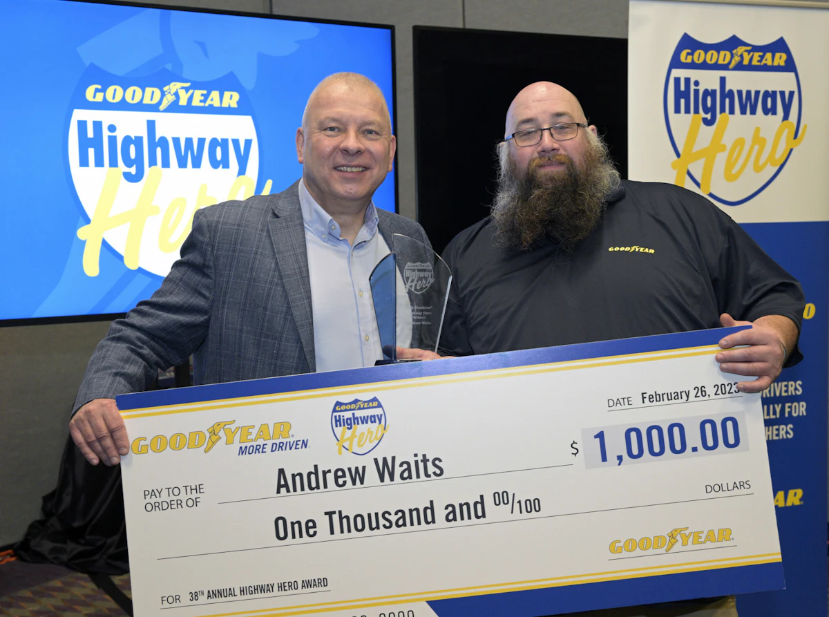Goodyear Tire & Rubber opens search for 40th Highway Heroes