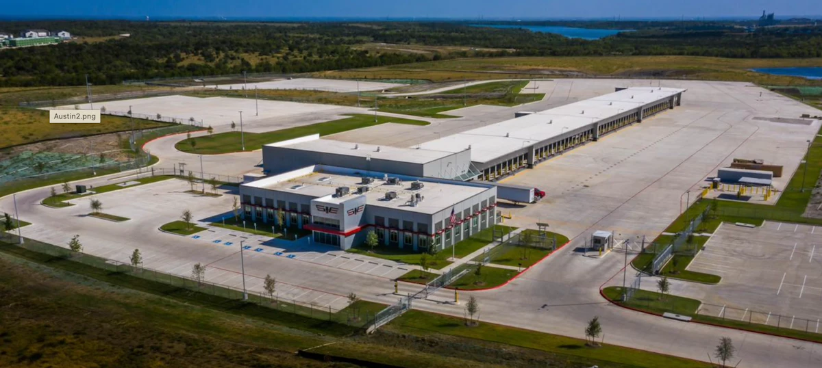 Austin, Texas site of Southeastern Freight Lines’ newest service center