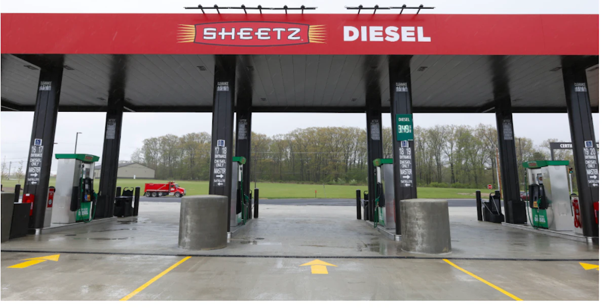 Sheetz opens three new locations this week; adds 120 truck parking spots