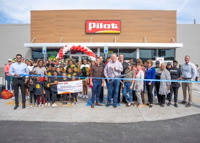 Grand reopening at remodeled Pilot in North Little Rock, Arkansas