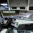 Autonomous truck cab
