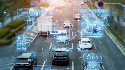 Simulation of autonomous vehicles on a highway