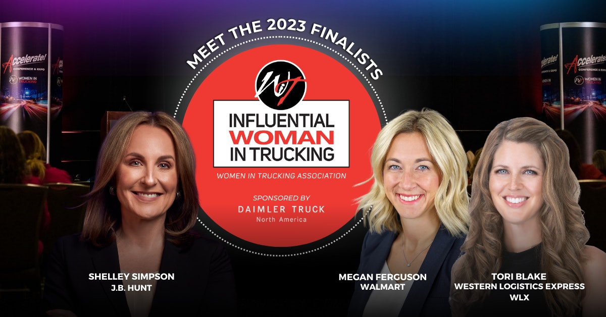 3 finalists named for WIT’s 2023 Influential Woman in Trucking award