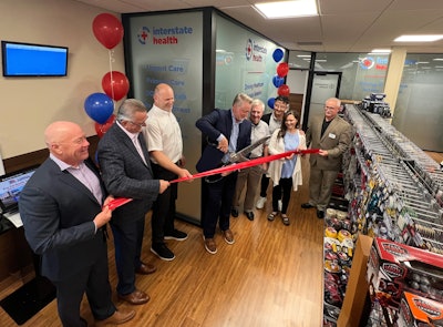 Ribbon cutting at new Interstate Health clinic in Racine, Wisconsin