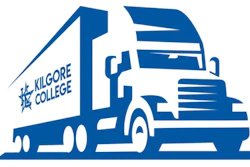 Drawing of Kilgore College tractor-trailer