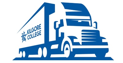 Drawing of Kilgore College tractor-trailer