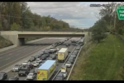 Traffic backed up on Pennsylvania Turnpike Saturday because of a fatal crash