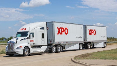 XPO tractor-trailer