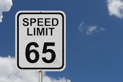 65 mph sign