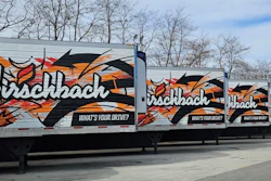 Line of Hirschbach trailers