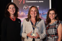 Influential Woman in Trucking award winner