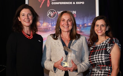 Influential Woman in Trucking award winner