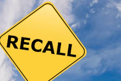 'Recall' on yellow highway sign