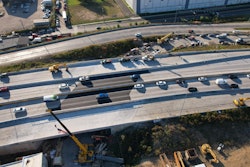 New northbound lanes of I-95 in Northeast Philadelphia