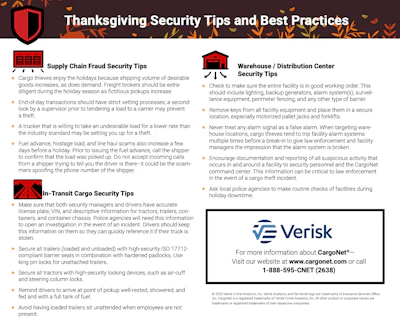 Cargo Theft Tips