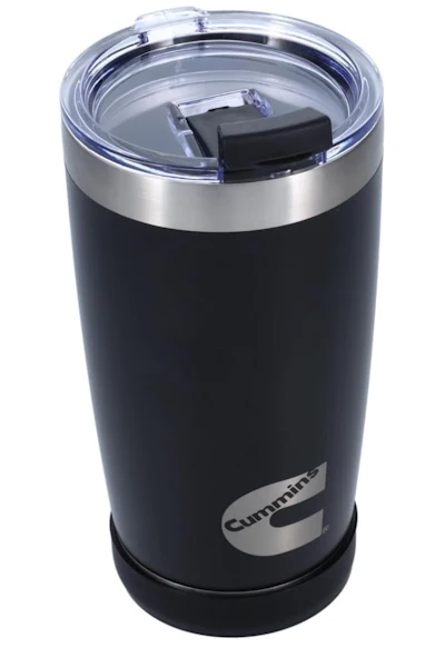 Black Cummins tumbler