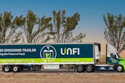 UNFI tractor-trailer