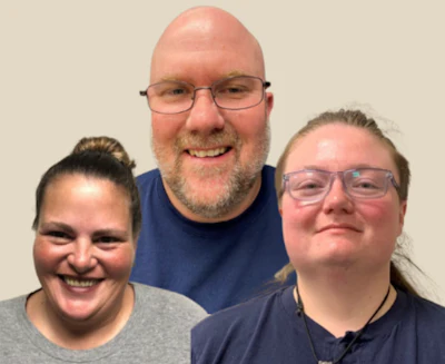 Lacy Leonhart, Karl Reidner and Valerie Millwood