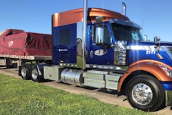 ELS flatbed tractor-trailer