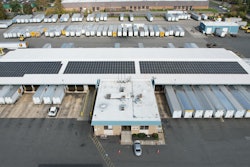 Solar instalklation at Estes Pinbrook, New Jersey facility