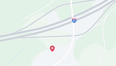 Google Map location of Kings Mountain Truck Plaza