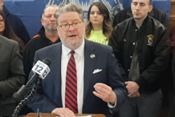 Sen. Pete Harckham at press conference