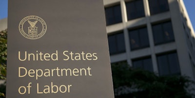 Department of Labor sign