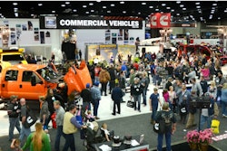 Show floor of MATS