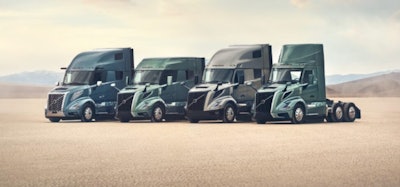 Volvo new VNL trucks