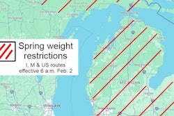 Part of Michigan map