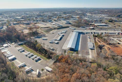 Southeastern Freight Lines expanded terminal in Charlotte, North Carolina