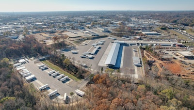 Southeastern Freight Lines expanded terminal in Charlotte, North Carolina