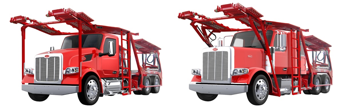 Peterbilt introduces two new configurations for car-hauling market