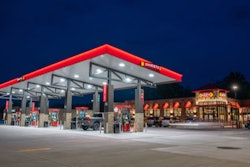 Sheetz exterior at night