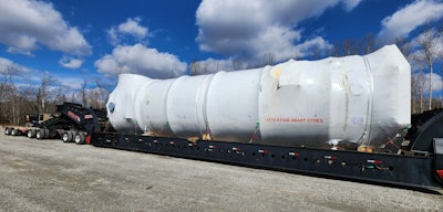 Super load waiting delivery in Ohio