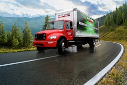 Freightliner electric box truck