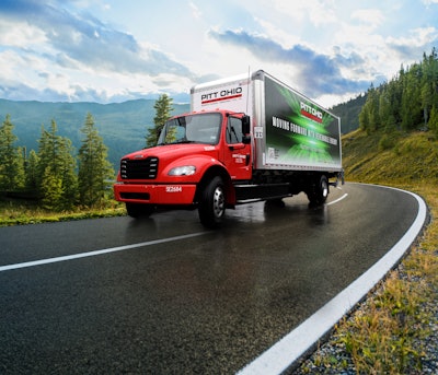 Freightliner electric box truck