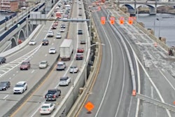 Washington Bridge in Providence, Rhode Island