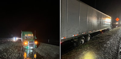 Tractor-trailer accident on I-95 in New Hampshire