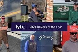 Collage of Lytx driver of the year award winners