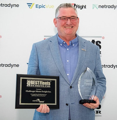 Steve Newton, Challenger Motor Freight, Inc. Director of Safety and Driver Development