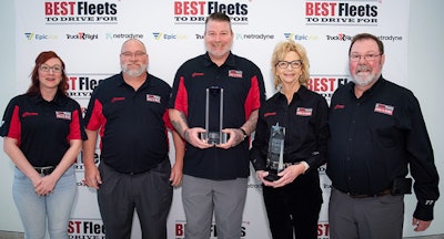 Garner Trucking, Inc. Receives Inaugural Stratosphere Award
