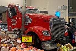 Truck driven into Kroger store